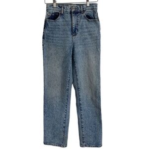 Garage Denim Vintage Straight Acid Wash Jeans